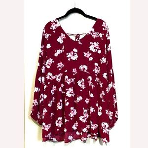 Lane Bryant Babydoll Top